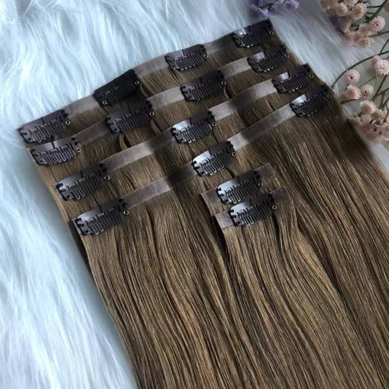 Clip-in 100% Remy Hair Extension 18" and 20"